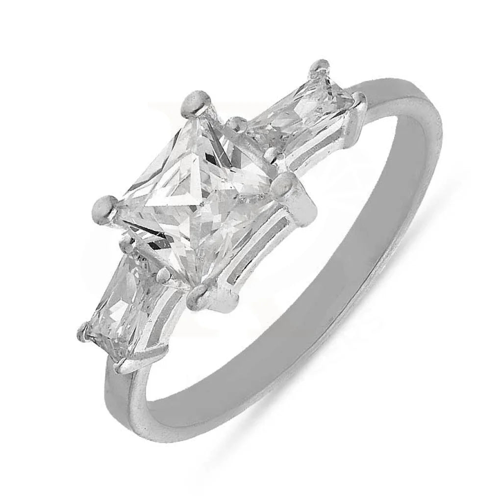 Italian Silver 925 Solitaire Ring - Fkjrnsl2788 Rings