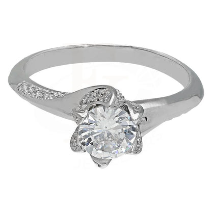 Italian Silver 925 Solitaire Ring - Fkjrnsl2937 Rings