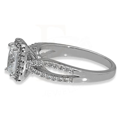 Italian Silver 925 Solitaire Ring - Fkjrnsl2996 Rings