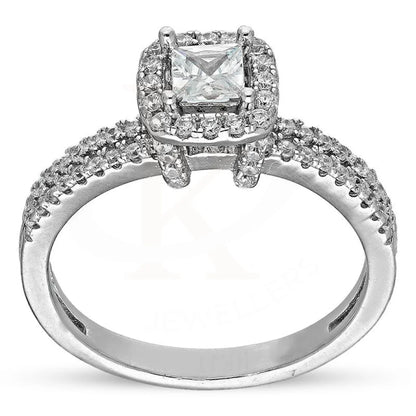 Italian Silver 925 Solitaire Ring - Fkjrnsl3001 Rings