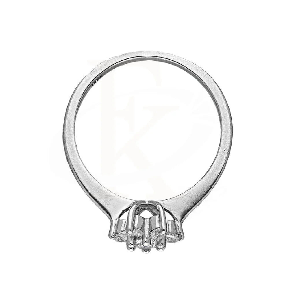 Italian Silver 925 Solitaire Ring - Fkjrnsl3483 Rings