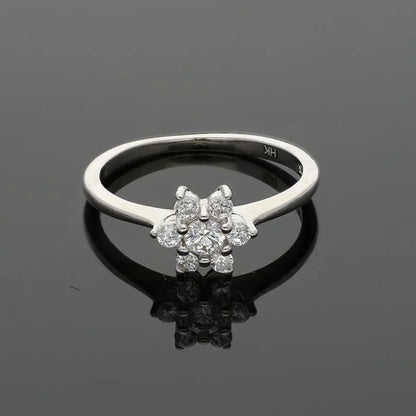 Italian Silver 925 Solitaire Ring - Fkjrnsl3483 Rings