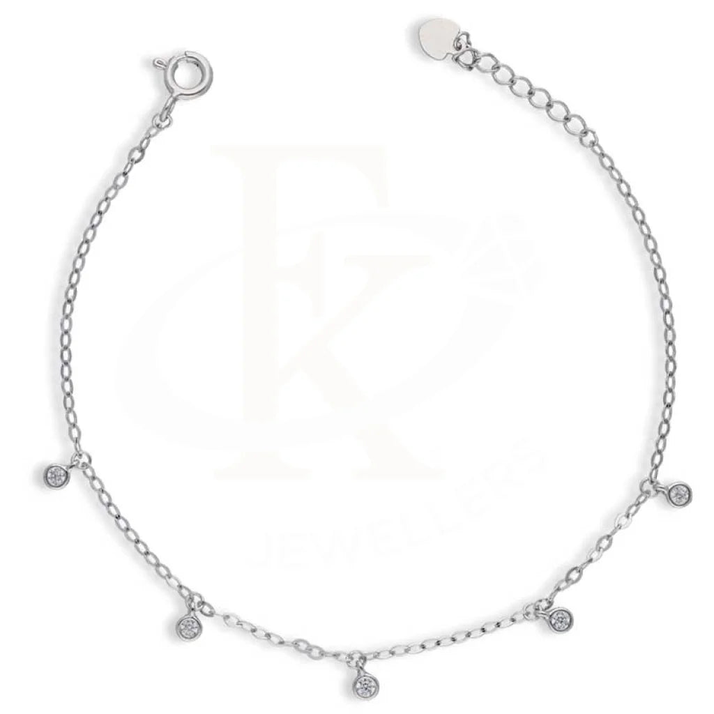 Sterling Silver 925 Solitaires Bracelet - Fkjbrlsl2828 Bracelets