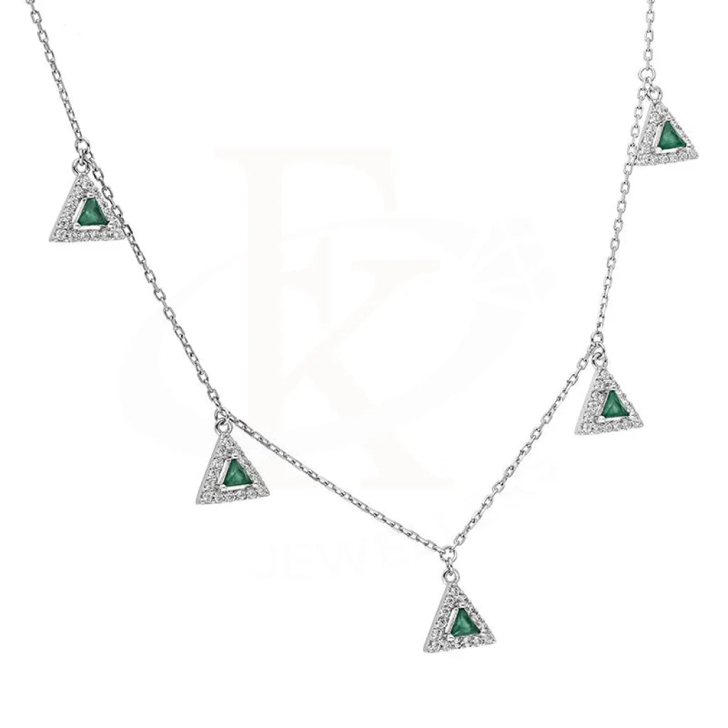 Sterling Silver 925 Solitaires Necklace - Fkjnklsl2894 Necklaces