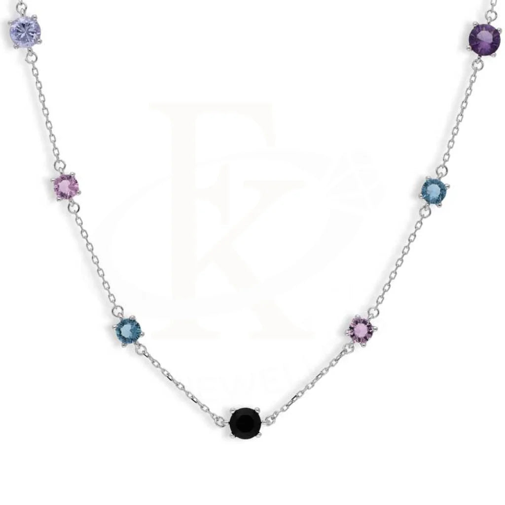 Sterling Silver 925 Solitaires Necklace - Fkjnklsl2927 Necklaces