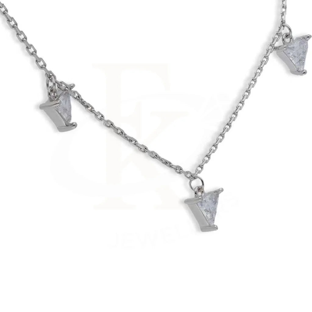 Sterling Silver 925 Solitaires Necklace - Fkjnklsl2941 Necklaces