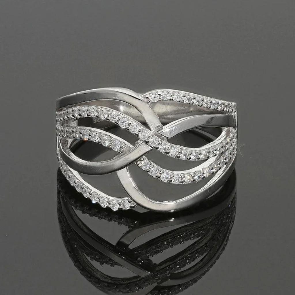 Italian Silver 925 Spiral Shaped Ring - Fkjrnsl2914 Rings