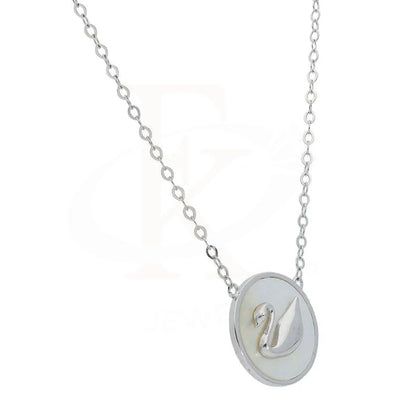 Italian Silver 925 Swan Necklace - Fkjnkl1900 Necklaces