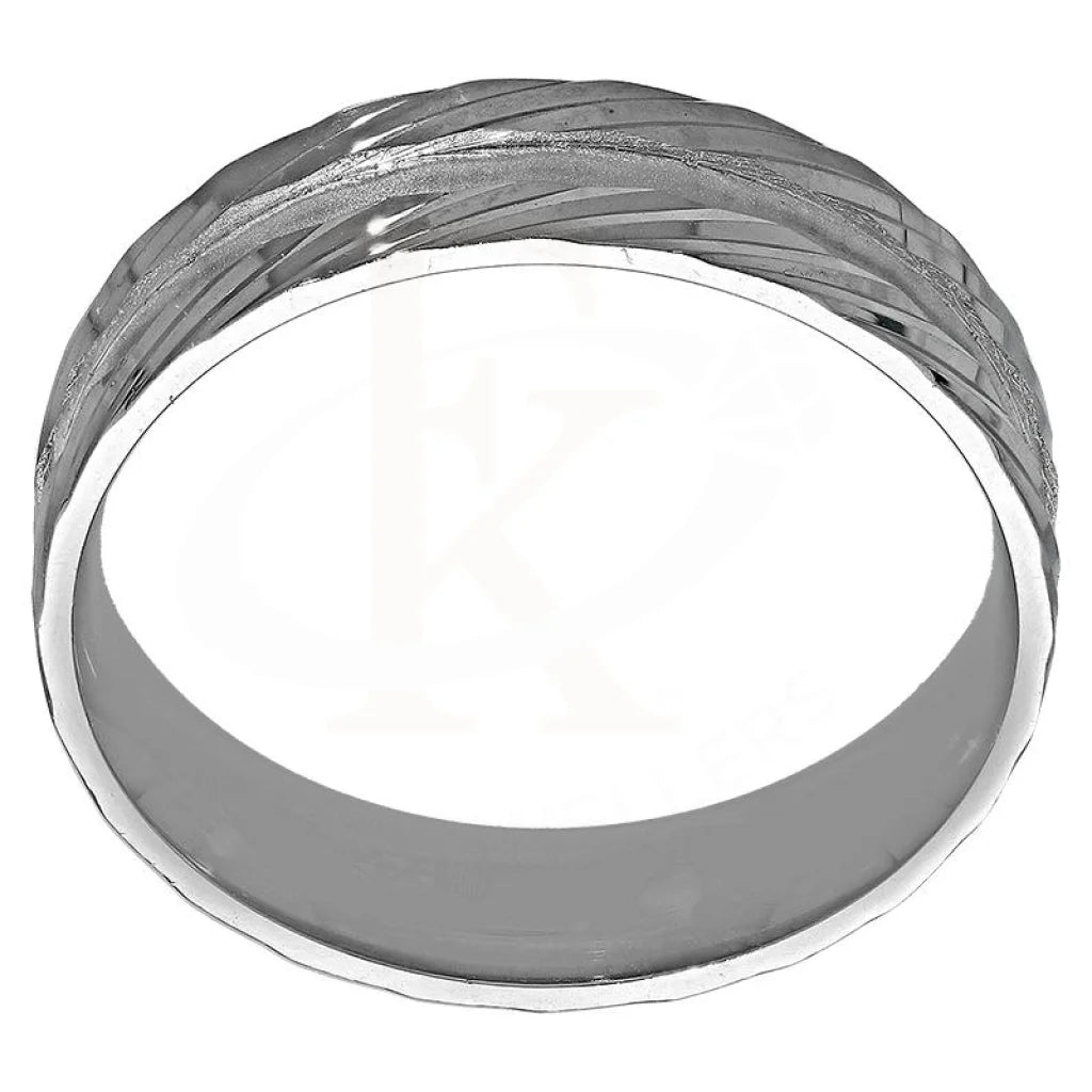 Italian Silver 925 Wedding Band Ring - Fkjrnsl2980 Rings