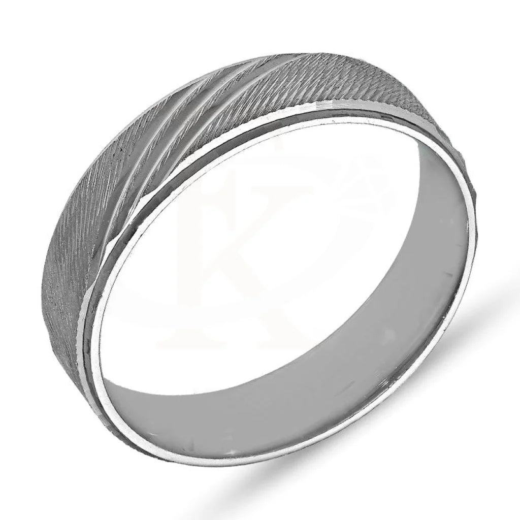 Italian Silver 925 Wedding Band Ring - Fkjrnsl2981 Rings