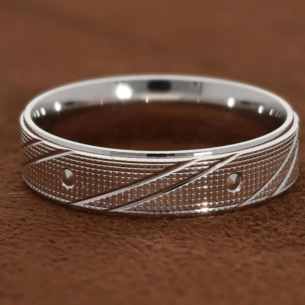 Italian Silver 925 Wedding Band Ring - Fkjrnsl2982 Rings