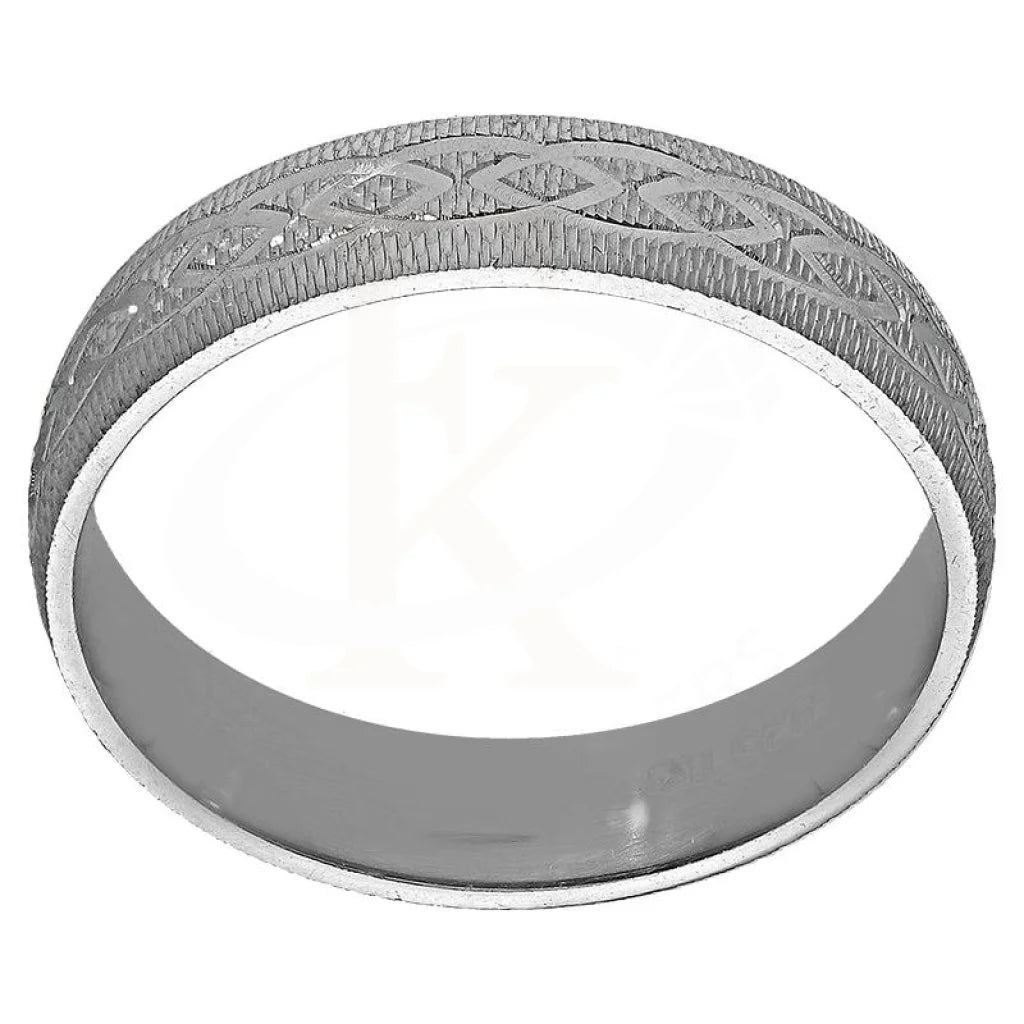 Italian Silver 925 Wedding Band Ring - Fkjrnsl2983 Rings