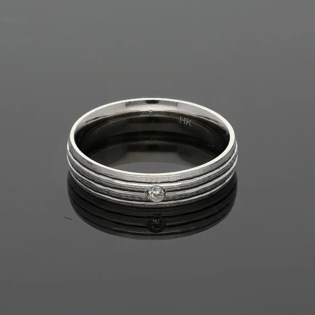 Italian Silver 925 Wedding Band Ring - Fkjrnsl3478 Rings