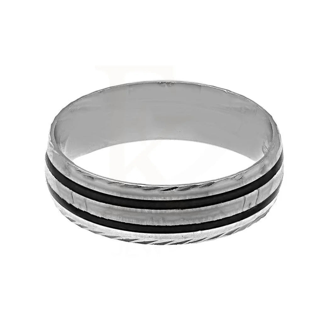 Italian Silver 925 Wedding Band Ring - Fkjrnsl3488 Rings