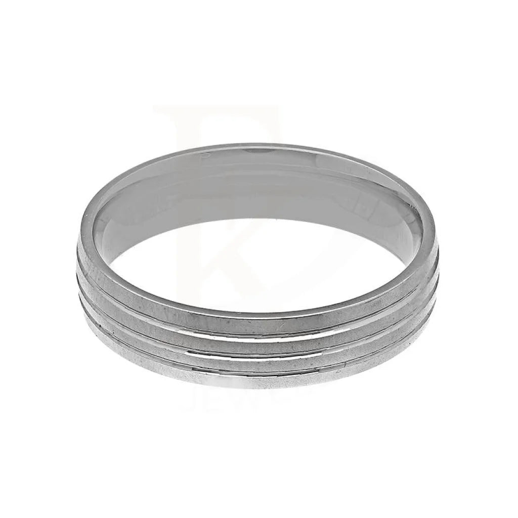 Italian Silver 925 Wedding Band Ring - Fkjrnsl3492 Rings