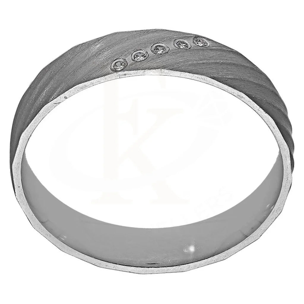 Italian Silver 925 Wedding Couple Band Rings - Fkjrnsl2562