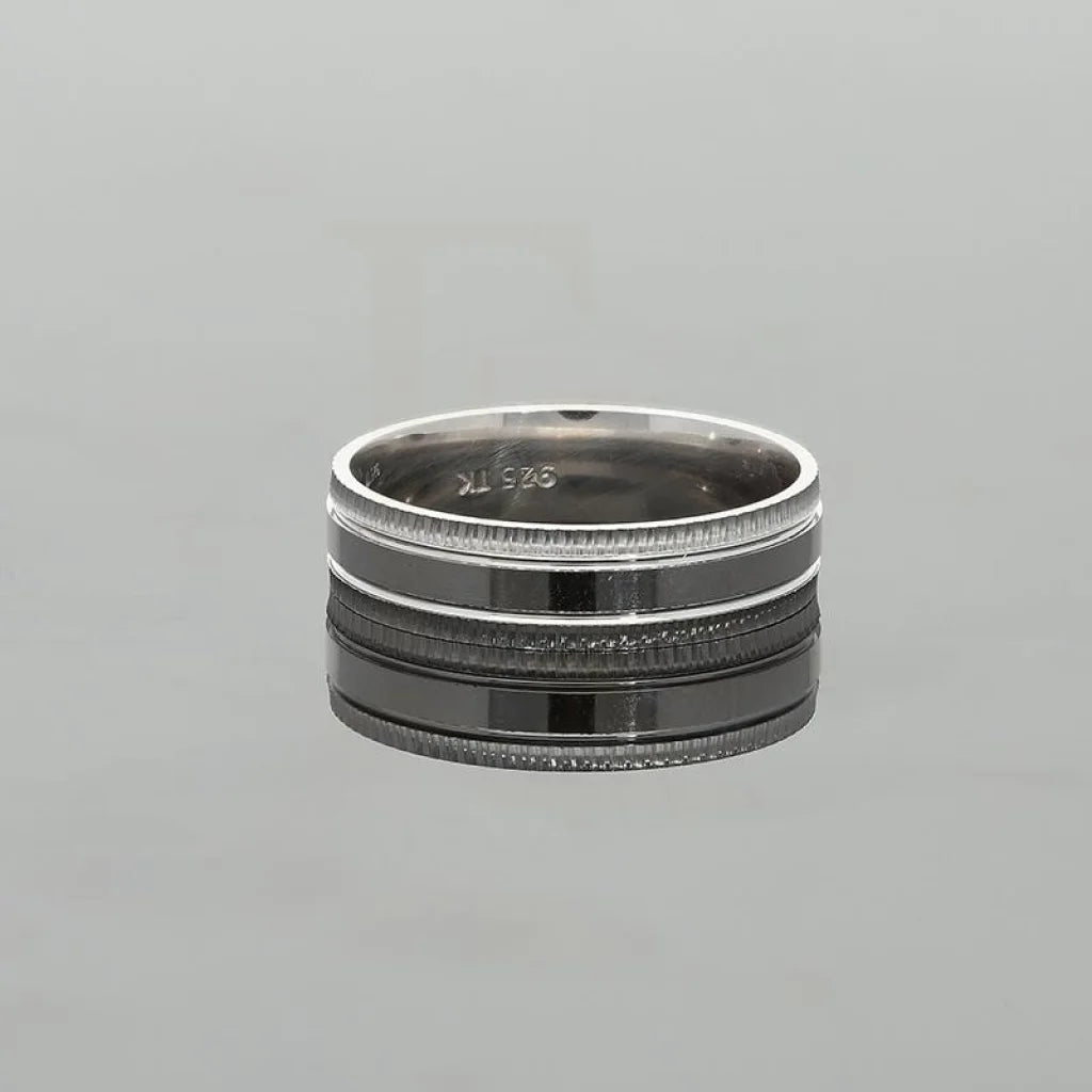 Italian Silver 925 Wedding Couple Band Rings - Fkjrnsl2563